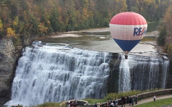 Float over the Falls