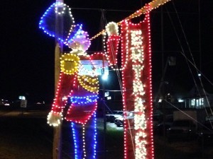 Enchanted Village of Lights has been held annually since 1995 at the Laurie Fairgrounds'