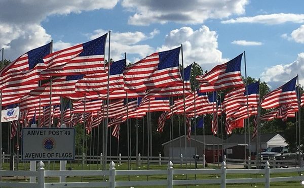 Flags Flying