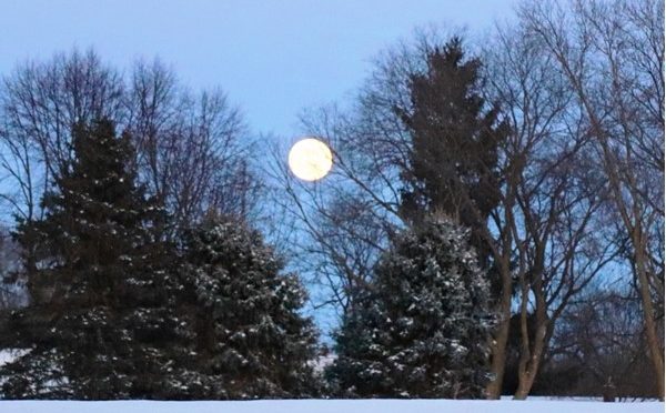 Full Moon in Iowa