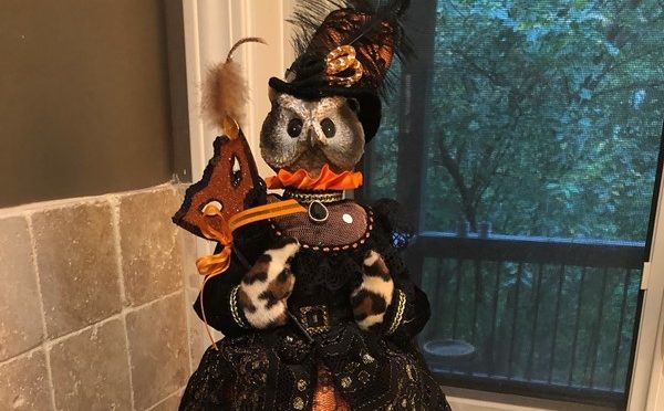 Spooky Owl Lady