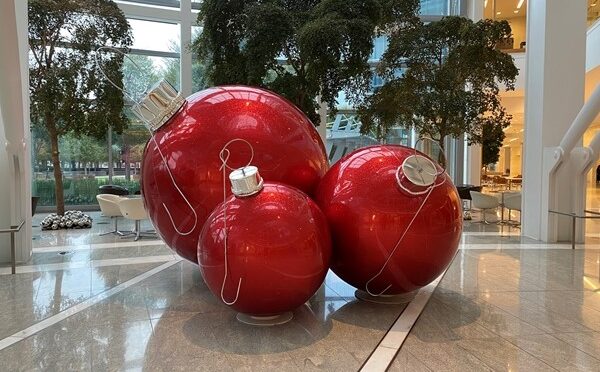 Humongous Red Ornaments